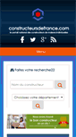 Mobile Screenshot of constructeursdefrance.com